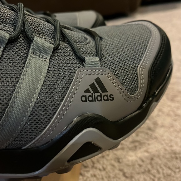 Adidas Terrex AX2R Trail Hiking Shoes Sneakers black grey carbon CM7728 Mens 12 - Picture 5 of 12